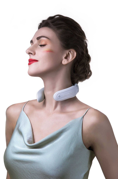 Массажер шейный Xiaomi SKG Neck Massager Smart Electric 4356, белый фото 2